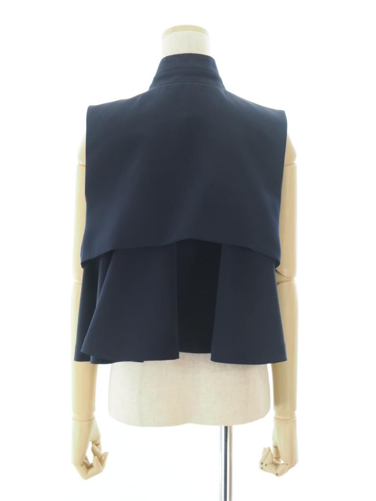 Rhodolirion ロドリリオン - Waistcoat ウェストコート - Doeskin - Navy