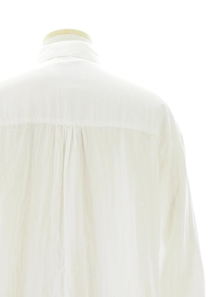 TUITACI  ĥ - Silver Button Classic Shirts Сܥ󥯥åå - White