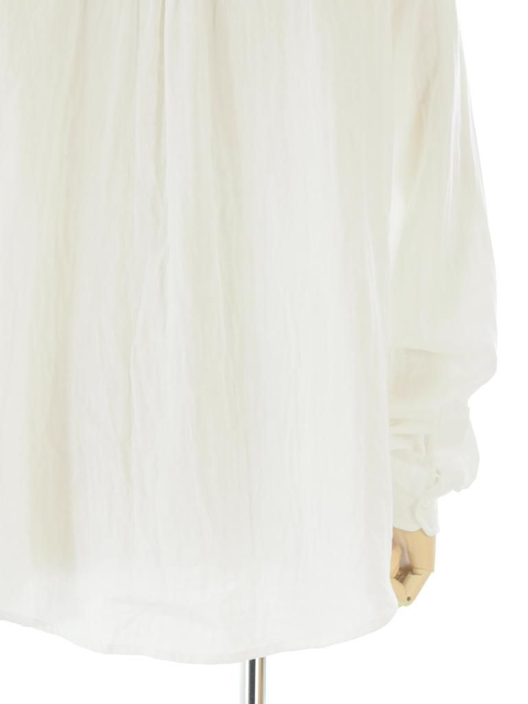 TUITACI 朔 ツイタチ - Silver Button Classic Shirts シルバーボタンクラッシックシャツ - White