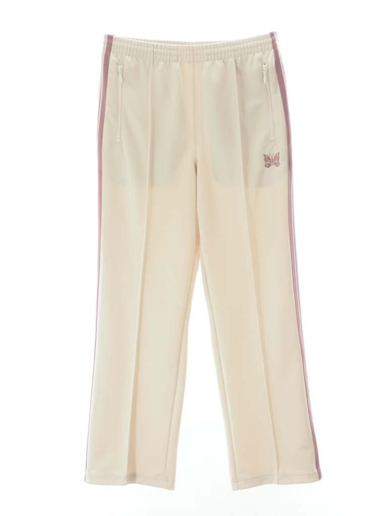 Needles ニードルズ - Track Pant トラックパンツ - Poly Smooth - Ivory