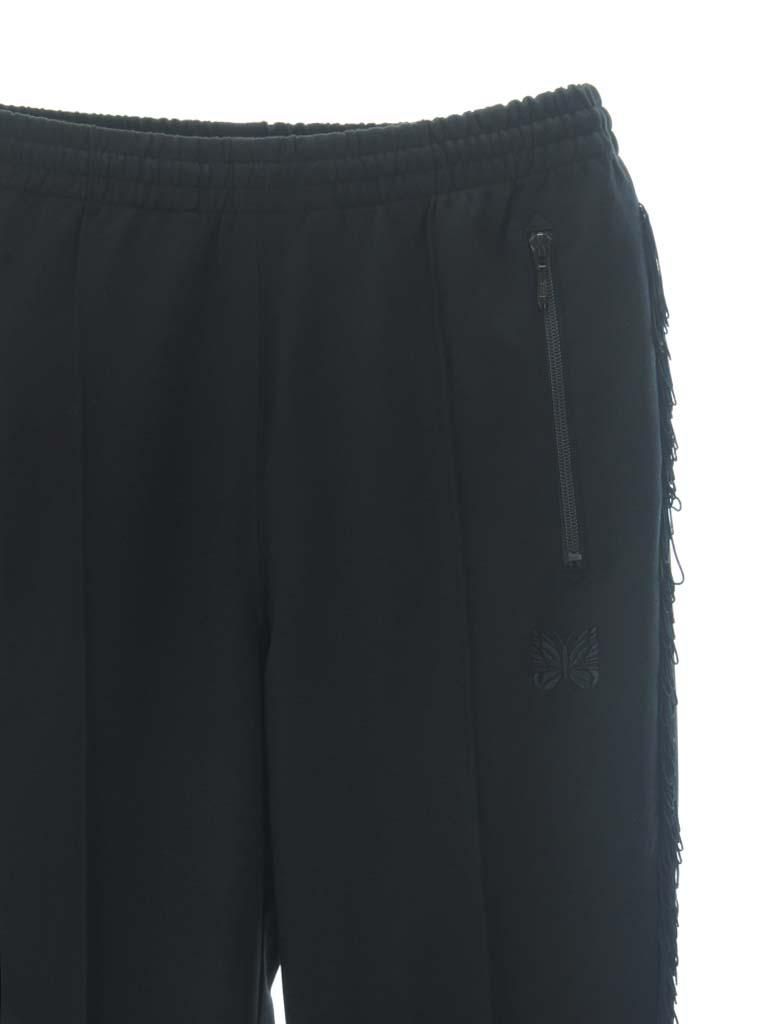 Needles ニードルズ - Fringe Boot Cut Track Pant フリンジブーツカットトラックパンツ - Rayon Jersey - Black
