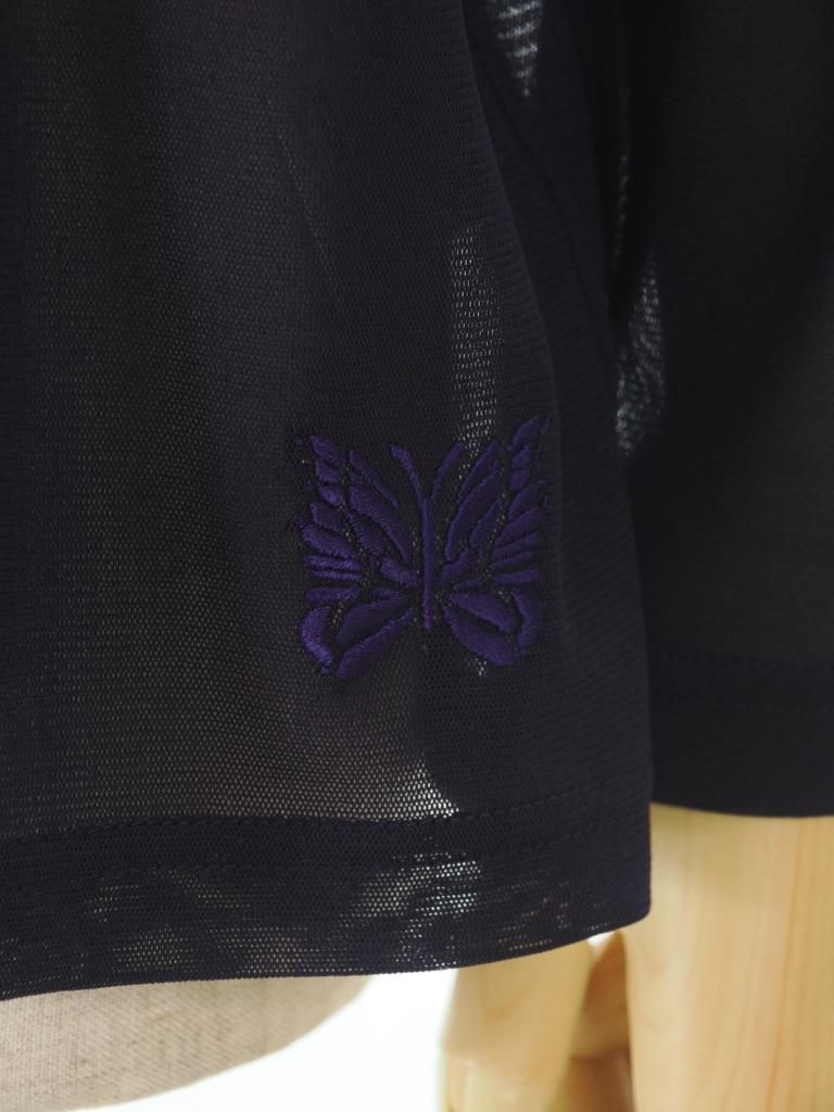 Needles ˡɥ륺 - L/S U Neck Tee 󥰥꡼֥桼ͥåƥ - Poly Mesh - Eggplant