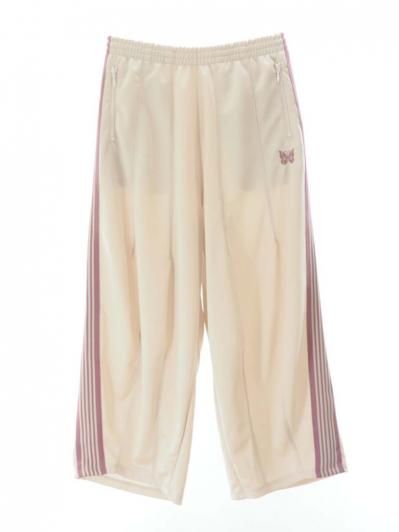 Needles ニードルズ - H.D. Track Pant エイチディートラックパンツ - Poly Smooth - Ivory