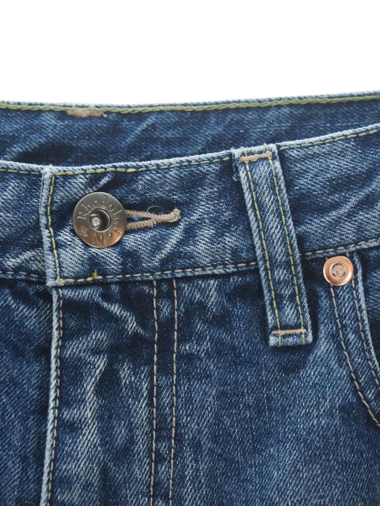 パンツ 5 Pocket Sarrouel Denim Pants - Indigo Rhodolirion ロドリリオン - 5Pockets Sarrouel Pants - 5