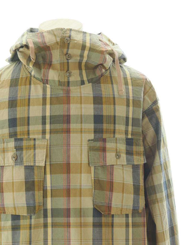 Mサイズ！ENGINEERED GARMENTS カグールシャツ CAGOULE SHIRT – POLYESTER GEO QUILT Black | Dresswell online