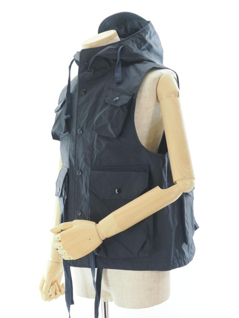 Engineered Garments エンジンニアドガーメンツ - Field Vest フィールドベスト - 3Layers Nyco Cloth - Dk.Navy