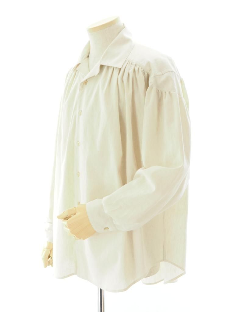 AiE エーアイイー - Painter Shirt ペインターシャツ - C/L Dungaree - Ecru