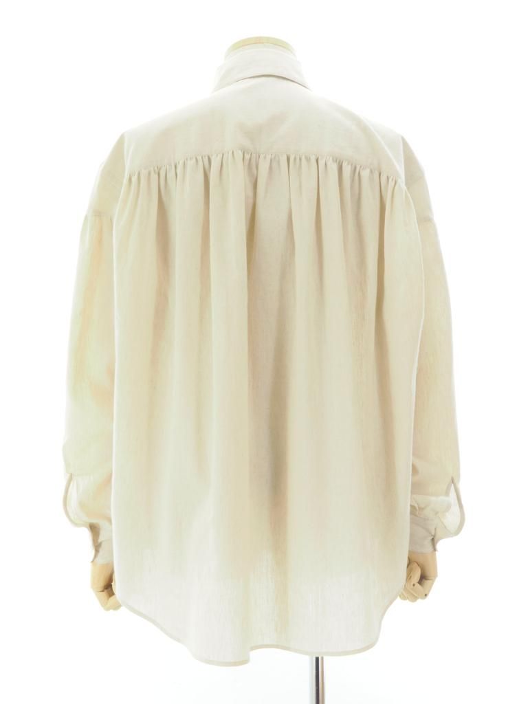 AiE エーアイイー - Painter Shirt ペインターシャツ - C/L Dungaree - Ecru