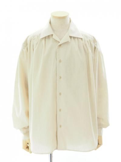 AiE エーアイイー - Painter Shirt ペインターシャツ - C/L Dungaree - Ecru