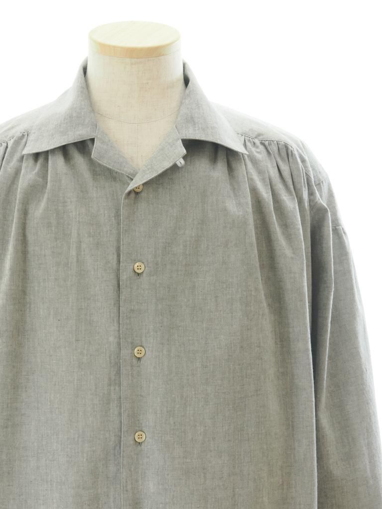 AiE エーアイイー - Painter Shirt ペインターシャツ - C/L Dungaree - Grey