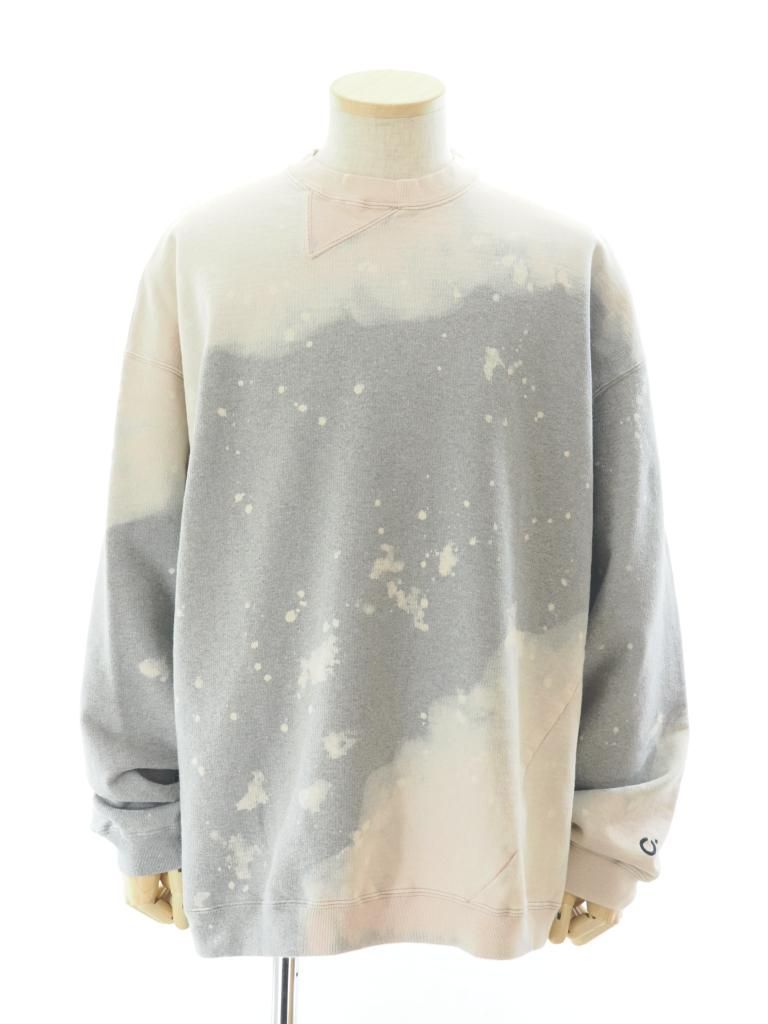 NOMA t.d. ノーマティーディー - Hand Dyed Twist Sweat ハンドダイツイストスウェット - Grey