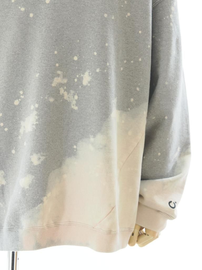 NOMA t.d. ノーマティーディー - Hand Dyed Twist Sweat ハンドダイツイストスウェット - Grey