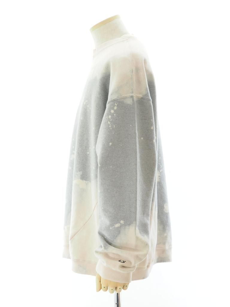 NOMA t.d. ノーマティーディー - Hand Dyed Twist Sweat ハンドダイツイストスウェット - Grey