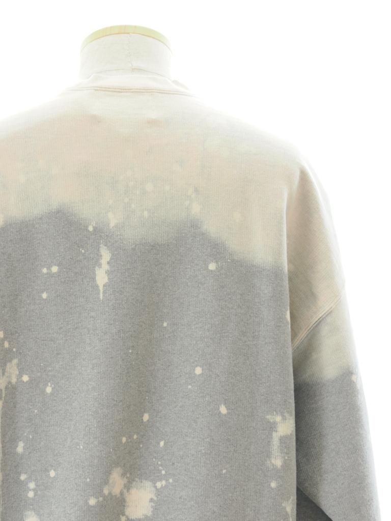 NOMA t.d. ノーマティーディー - Hand Dyed Twist Sweat ハンドダイツイストスウェット - Grey