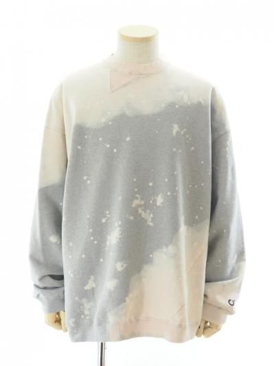 NOMA t.d. ノーマティーディー - Hand Dyed Twist Sweat ハンドダイツイストスウェット - Grey