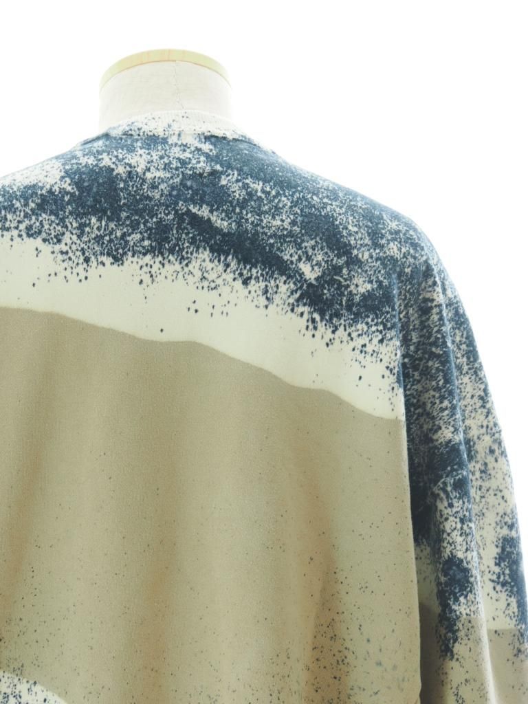 NOMA t.d. ノーマティーディー - Hand Dyed Twist Sweat ハンドダイツイストスウェット - Beige