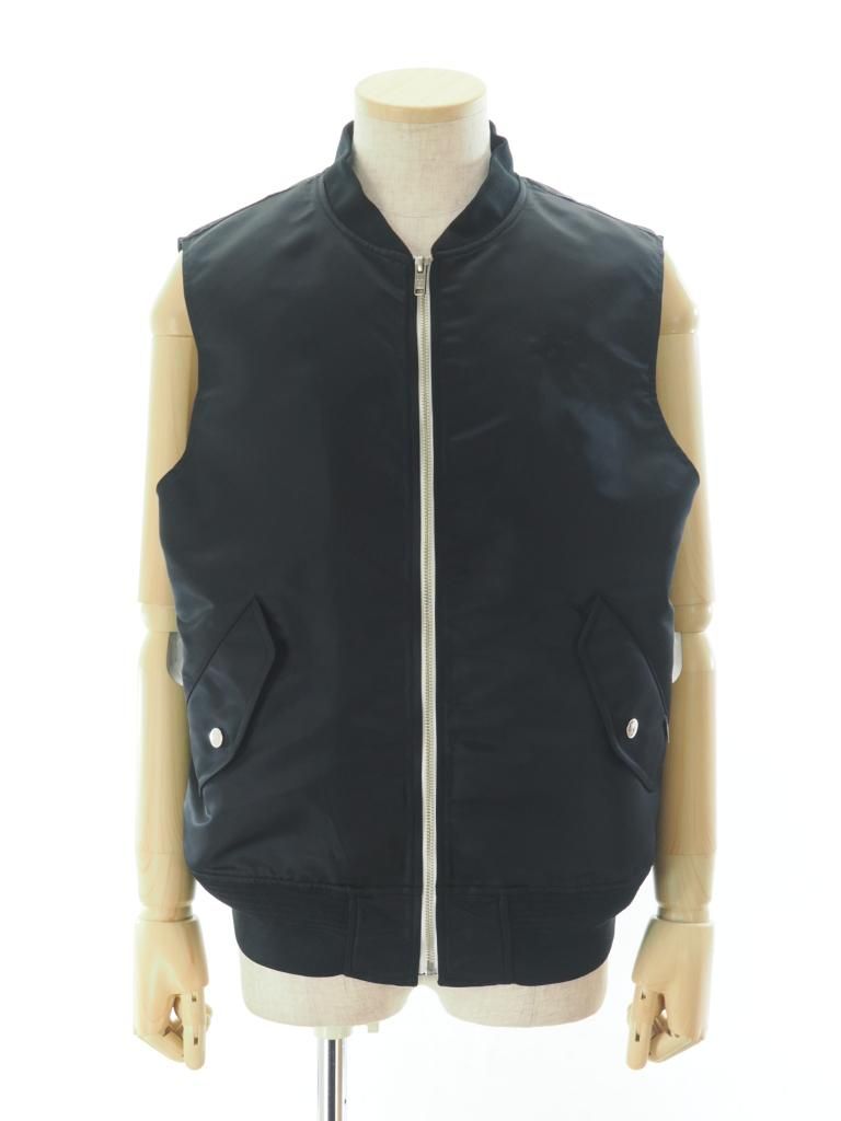 NOMA t.d. ノーマティーディー - Open Back Flight Vest オープンバックフライトベスト - Black