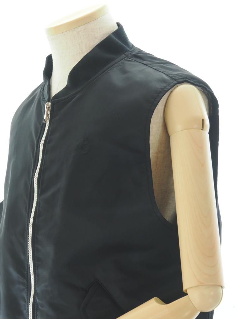 NOMA t.d. ノーマティーディー - Open Back Flight Vest オープンバックフライトベスト - Black