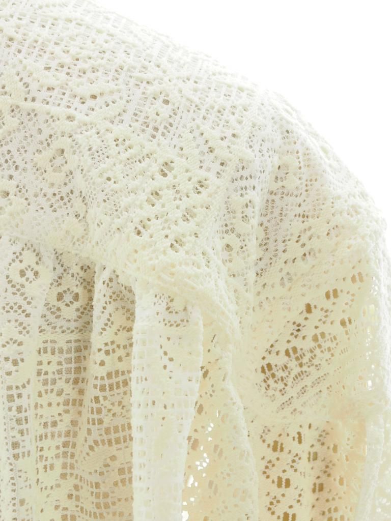 AiE エーアイイー - Painter Shirt ペインターシャツ - Poly Lace - Off White