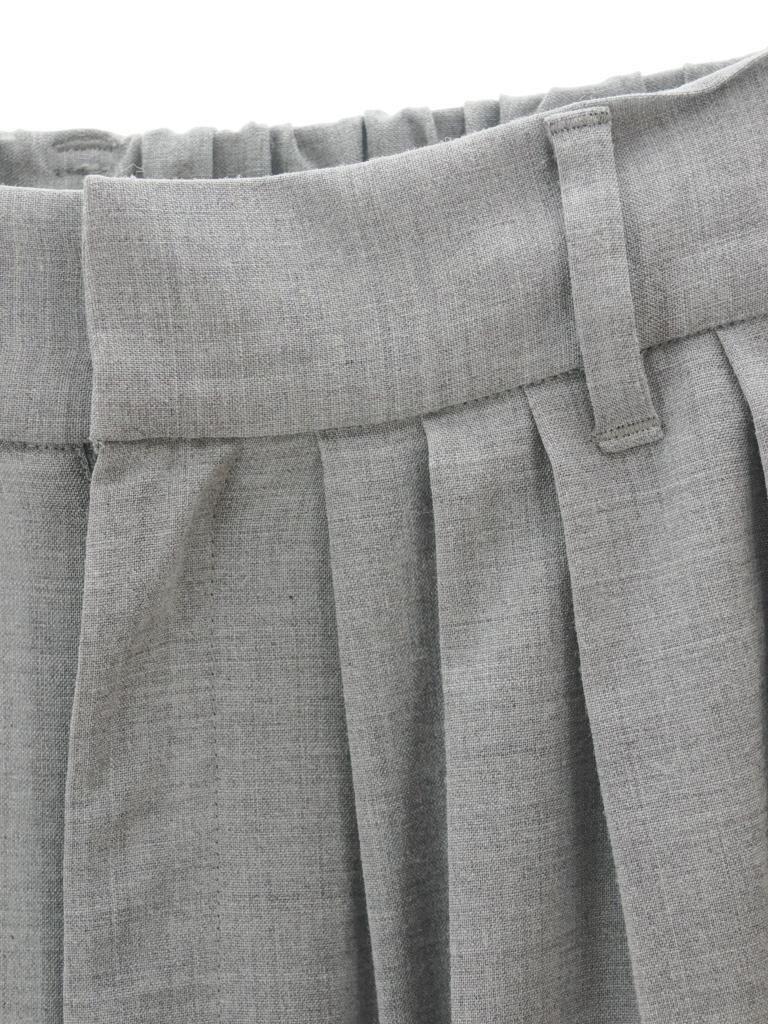 Rhodolirion ロドリリオン - Tack Balloon Pants タックバルーンパンツ - Muslin - H.Grey