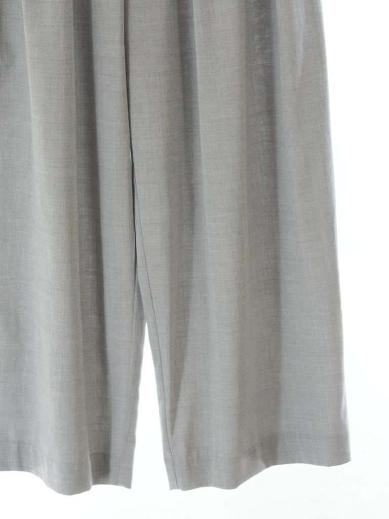 Rhodolirion ロドリリオン - Tack Balloon Pants タックバルーンパンツ - Muslin - H.Grey
