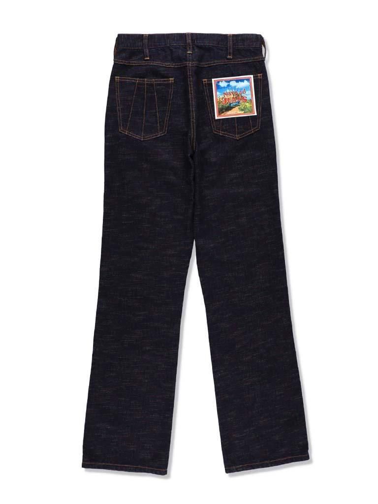 TUITACI 朔 ツイタチ - Inlay Denim Narrow Jean インレイデニムナロージーンズ - Indigo