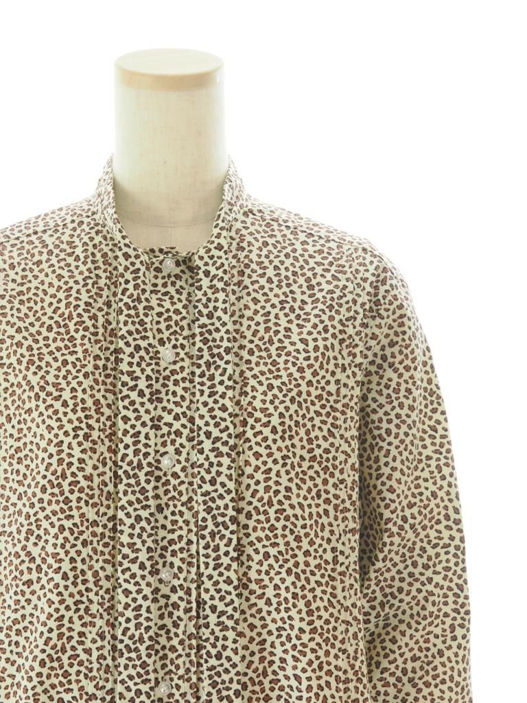 Rhodolirion ロドリリオン - Ribbon Tie Blouse リボンタイブラウス - Solid - Leopard