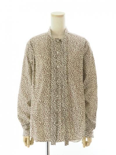 Rhodolirion ロドリリオン - Ribbon Tie Blouse リボンタイブラウス - Solid - Leopard