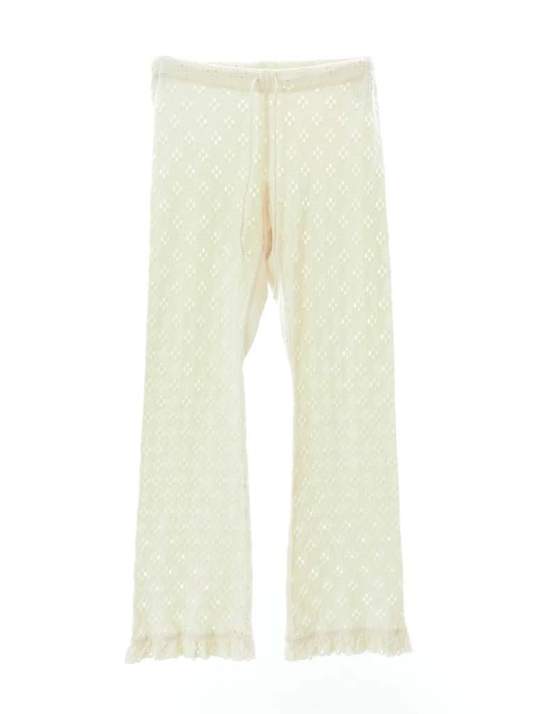 Rhodolirion ロドリリオン - Frill Pants フリルパンツ - Cutwork - Natural