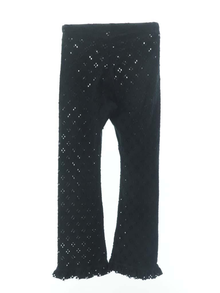 Rhodolirion ロドリリオン - Frill Pants フリルパンツ - Cutwork - Black