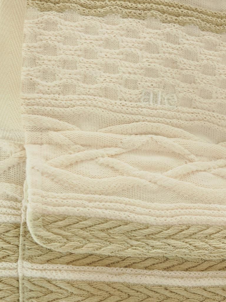 AiE エーアイイー - SPO Hoody エスピーオーフーディ - Cable Jacquard Jersey - Beige