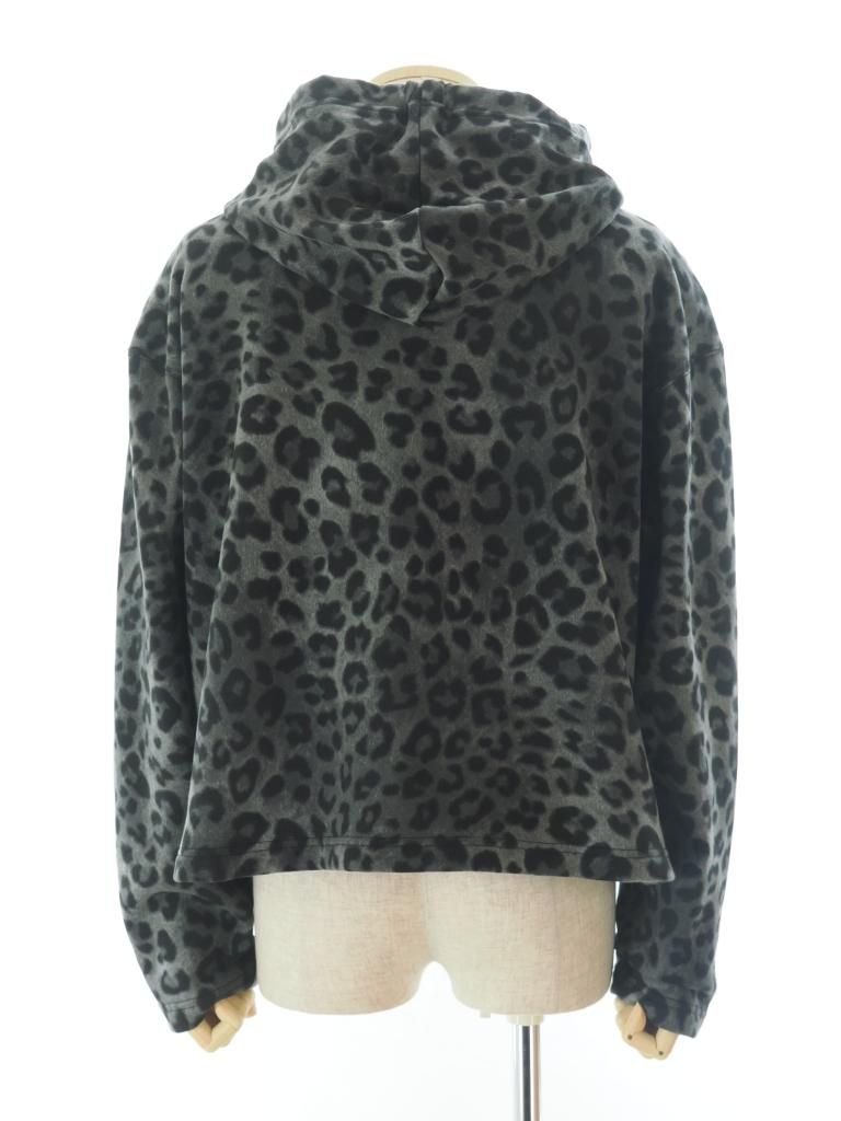 AiE エーアイイー - SPO Hoody エスピーオーフーディ - C.Jersey/ Leopard Printed - Grey