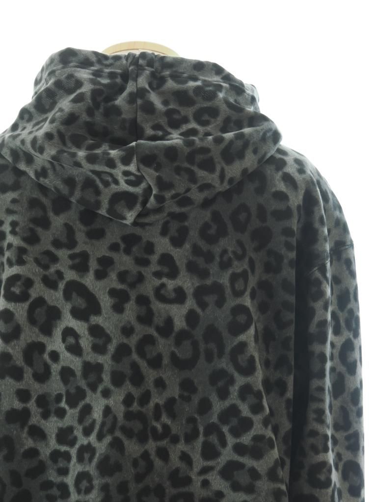 AiE エーアイイー - SPO Hoody エスピーオーフーディ - C.Jersey/ Leopard Printed - Grey