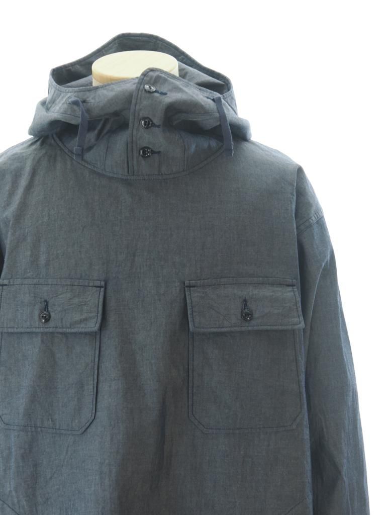 Engineered Garments エンジニアドガーメンツ - Cagoule Shirt カグールシャツ - Cotton Chambray - Indigo