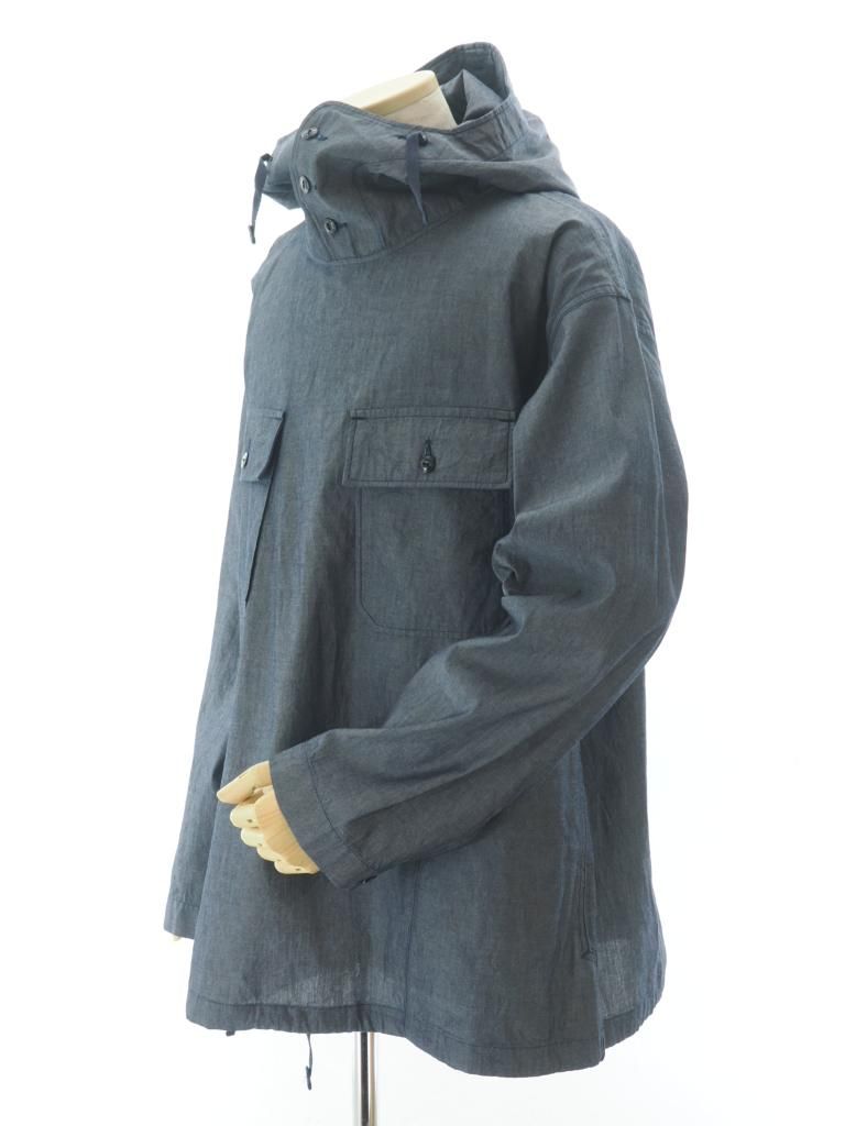 Engineered Garments エンジニアドガーメンツ - Cagoule Shirt カグールシャツ - Cotton Chambray - Indigo