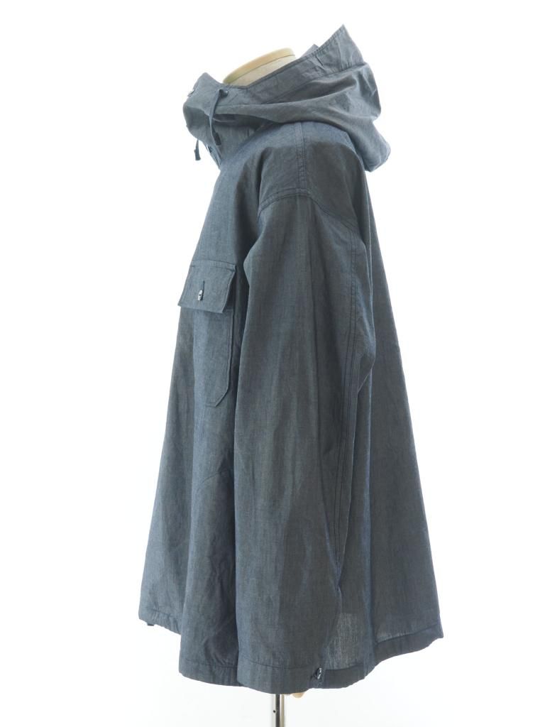 Engineered Garments エンジニアドガーメンツ - Cagoule Shirt カグールシャツ - Cotton Chambray - Indigo