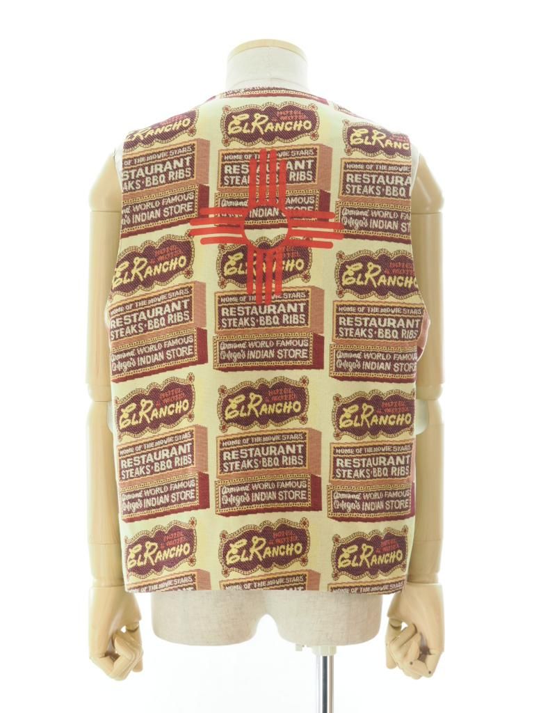 TUITACI 朔 ツイタチ -Old Western Gobelin Vest オールドウェスタンゴブリンベスト - Ivory