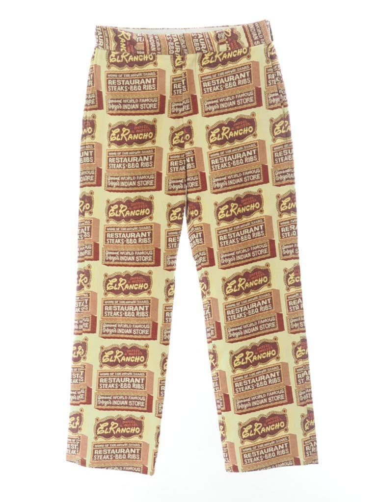 TUITACI 朔 ツイタチ -Old Western Gobelin Trouser オールドウェスタンゴブリントラウザー - Ivory