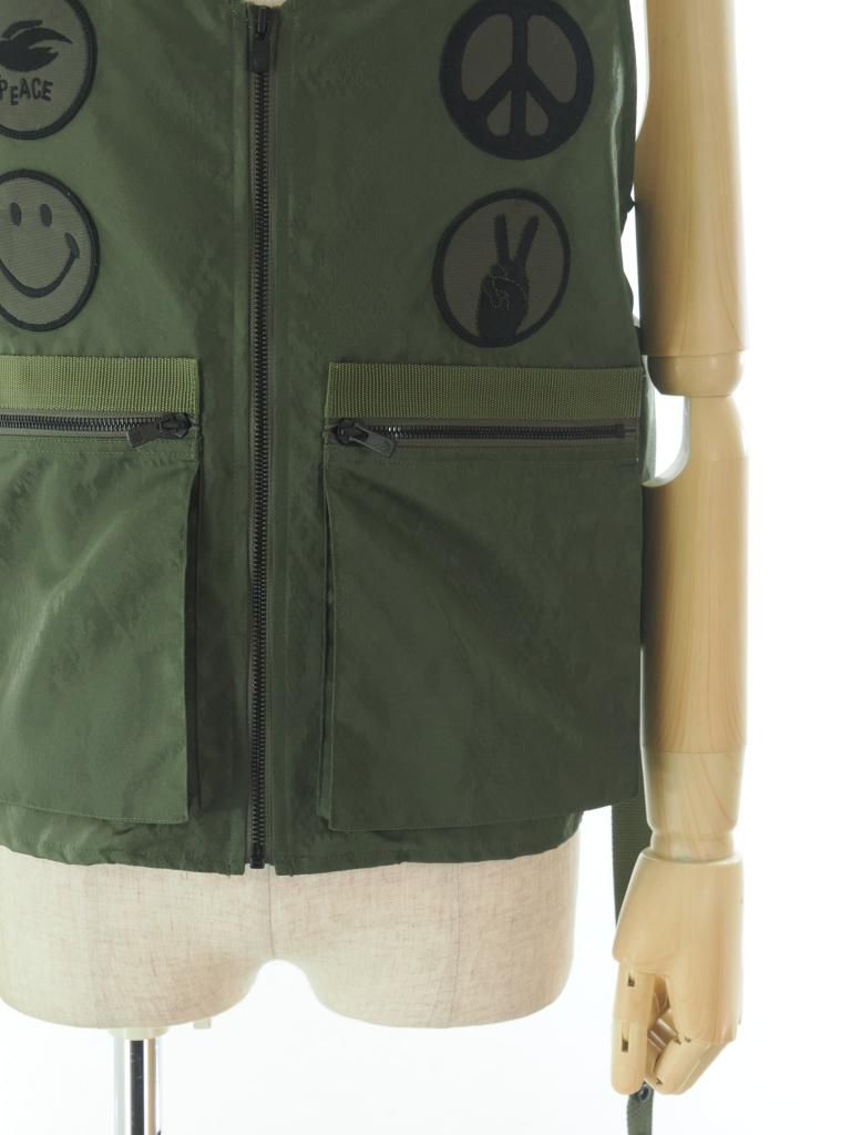 Needles ニードルズ - Radio Vest ラジオベスト - Python Needles ニードルズ - Radio Vest ラジオベスト - Python
