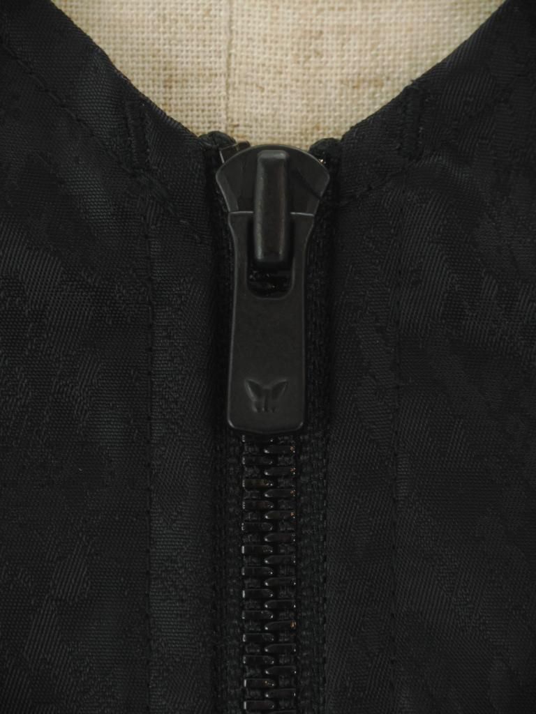 Needles ニードルズ - Radio Vest ラジオベスト - Python Jacquard Sateen - Black