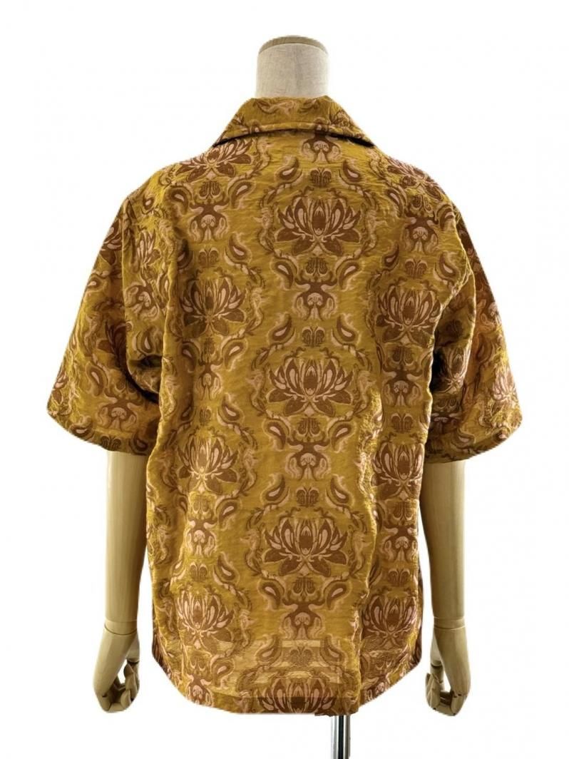 Needles  KAE TANAKA  ˡɥ륺  ʥ / Cabana Shirt - KT Jacquard - Mustard