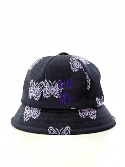 Needles × Kae Tanaka ニードルズ × カエタナカ - Bemuda Hat　バミューダハット - Poly Jacquard - Black