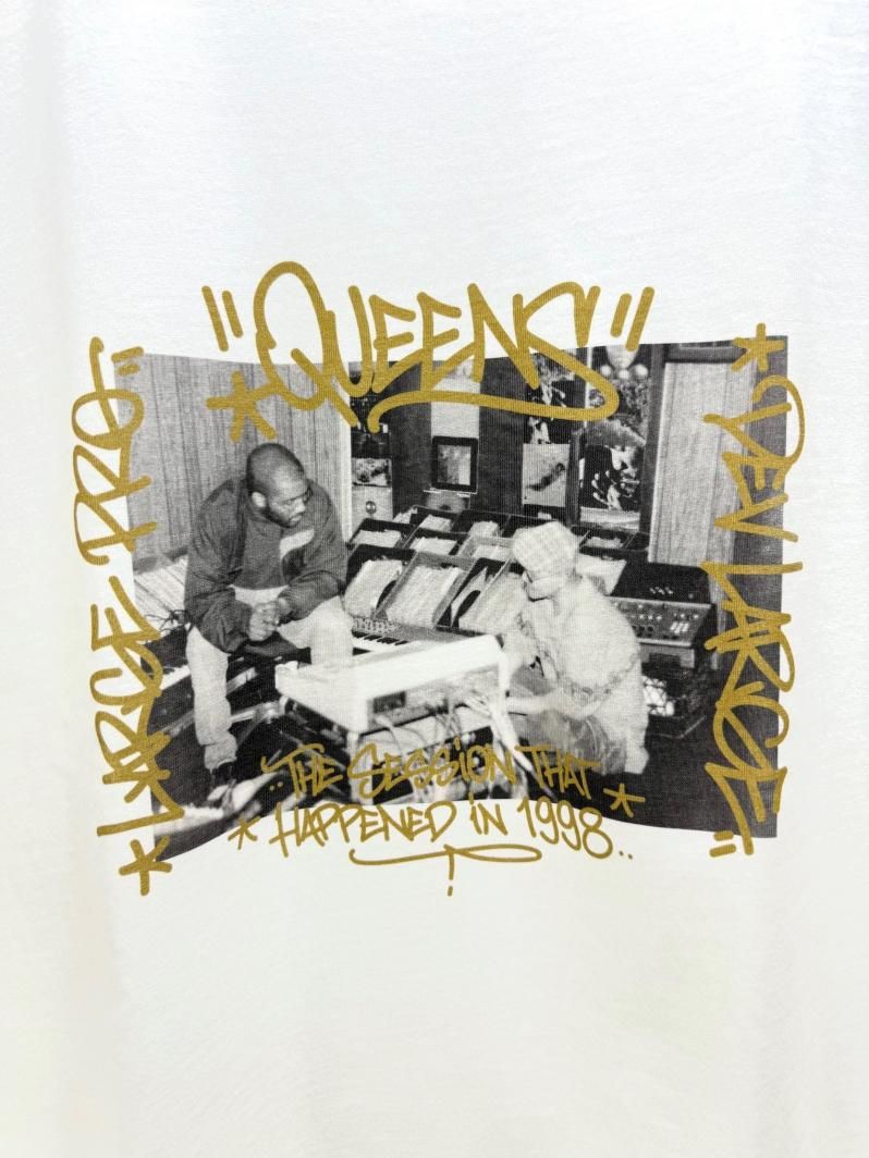 Engineered Garments  × EXPANSION NY - QUEENS 1998 TEE  / WHITE