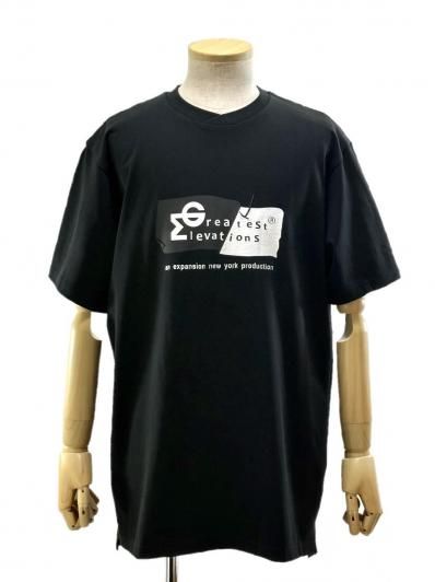 Engineered Garments  × EXPANSION NY - GREATEST ELEVATIONS TEE / BLACK