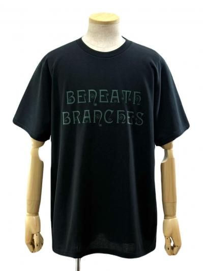 South2 West8 サウスツーウエストエイト - S/S Crew Neck Tee ショートスリーブクルーネックティーシャツ- BENEATH BRANCHES  - Black