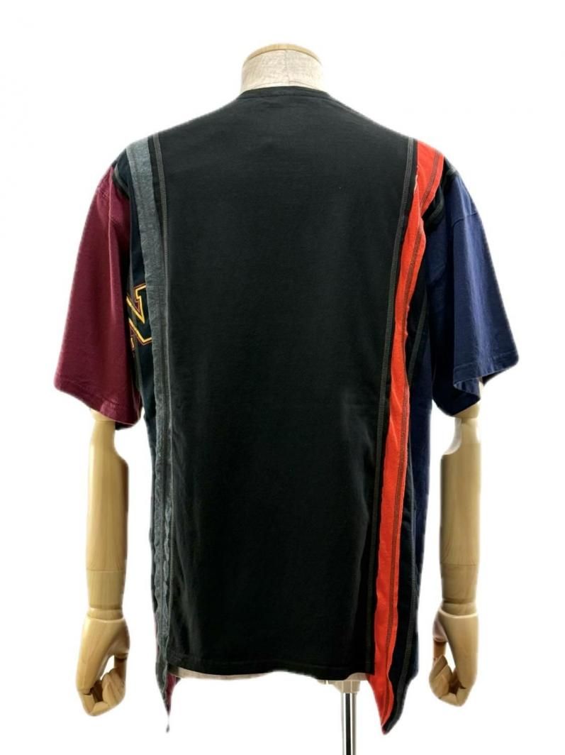 Rebuild by Needles リビルドバイニ－ドルズ - 7 Cut S/S Tee - College- QV410C - ＬSize