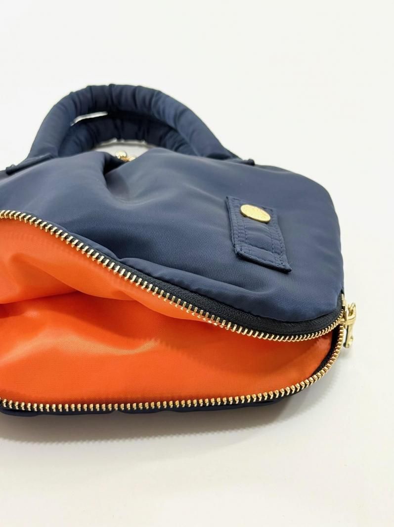 Rhodolirion ロドリリオン - GAMAGUTHI Helmet Bag ガマグチヘルメットバッグ - Navy
