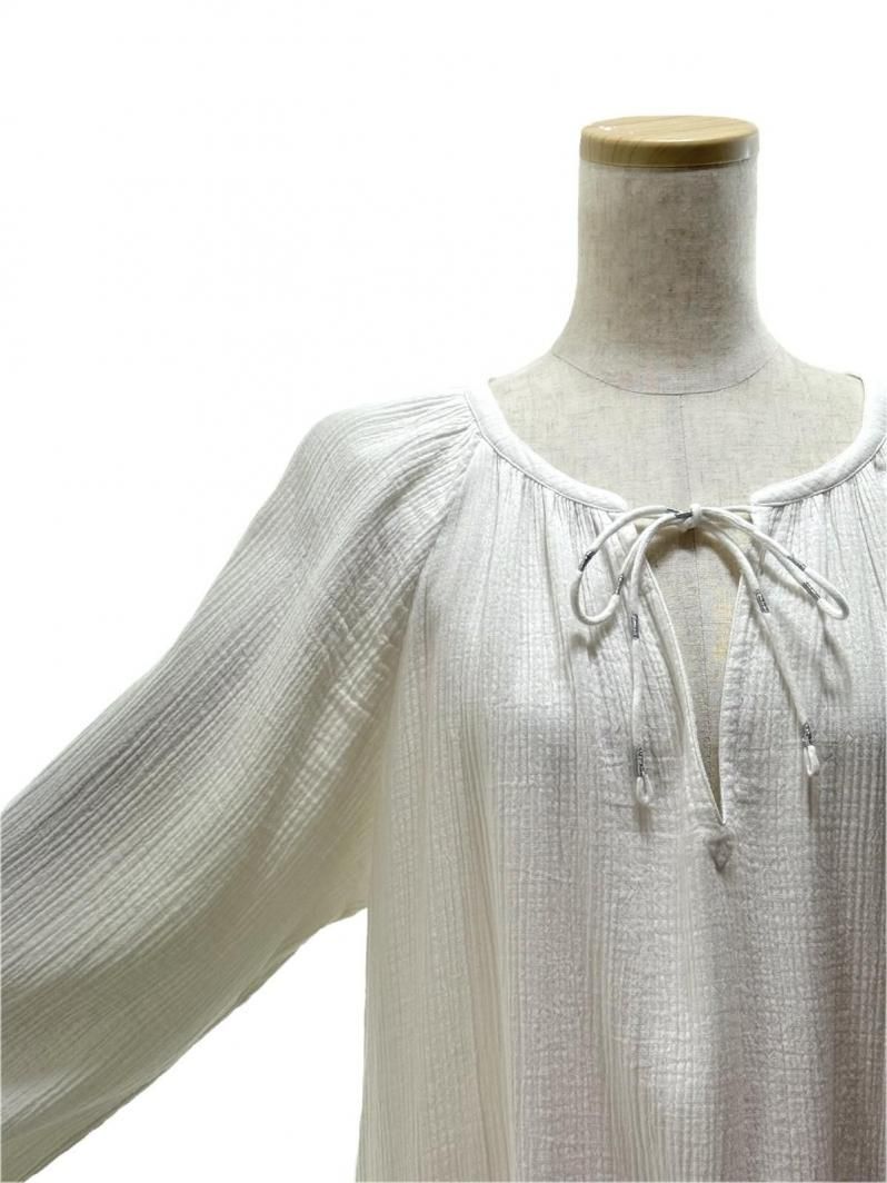 【新品タグ付き】サラマリカ Cotton Gauze Long Dress Cotton Gauze Long Dress | Pasand by ne Quittez pas | パサン