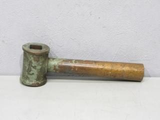 【鉄道部品】貫通扉錠の工具(ハンドル)鉄製 鉄道部品】貫通扉錠の工具(ハンドル) 鉄道部品 列車等の貫通扉開閉