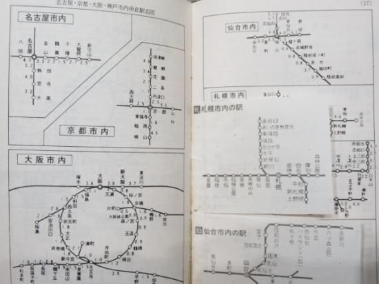 静岡鉄道管理局 旅客運賃キロ程早見表 - 鉄道部品の店銀河